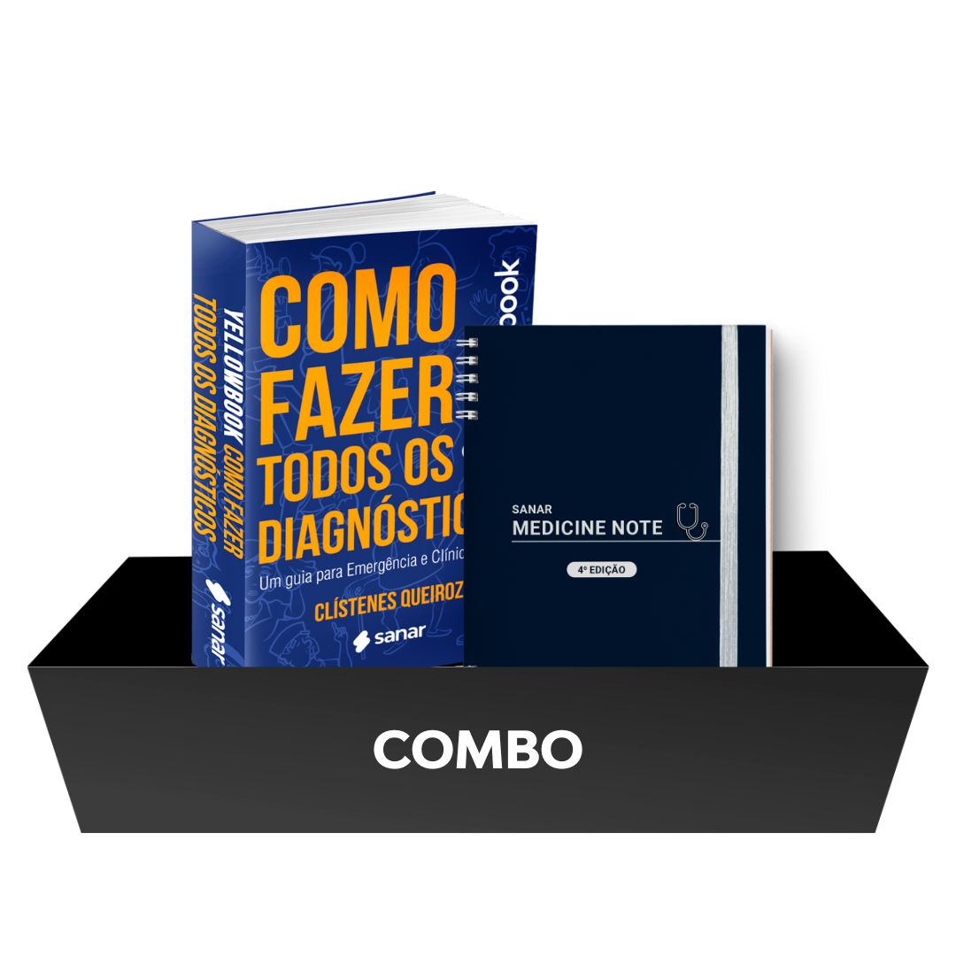 Combo: Diagnóstico Preciso (Mednote + Yellowbook) - Livro Técnico Sanar Saúde